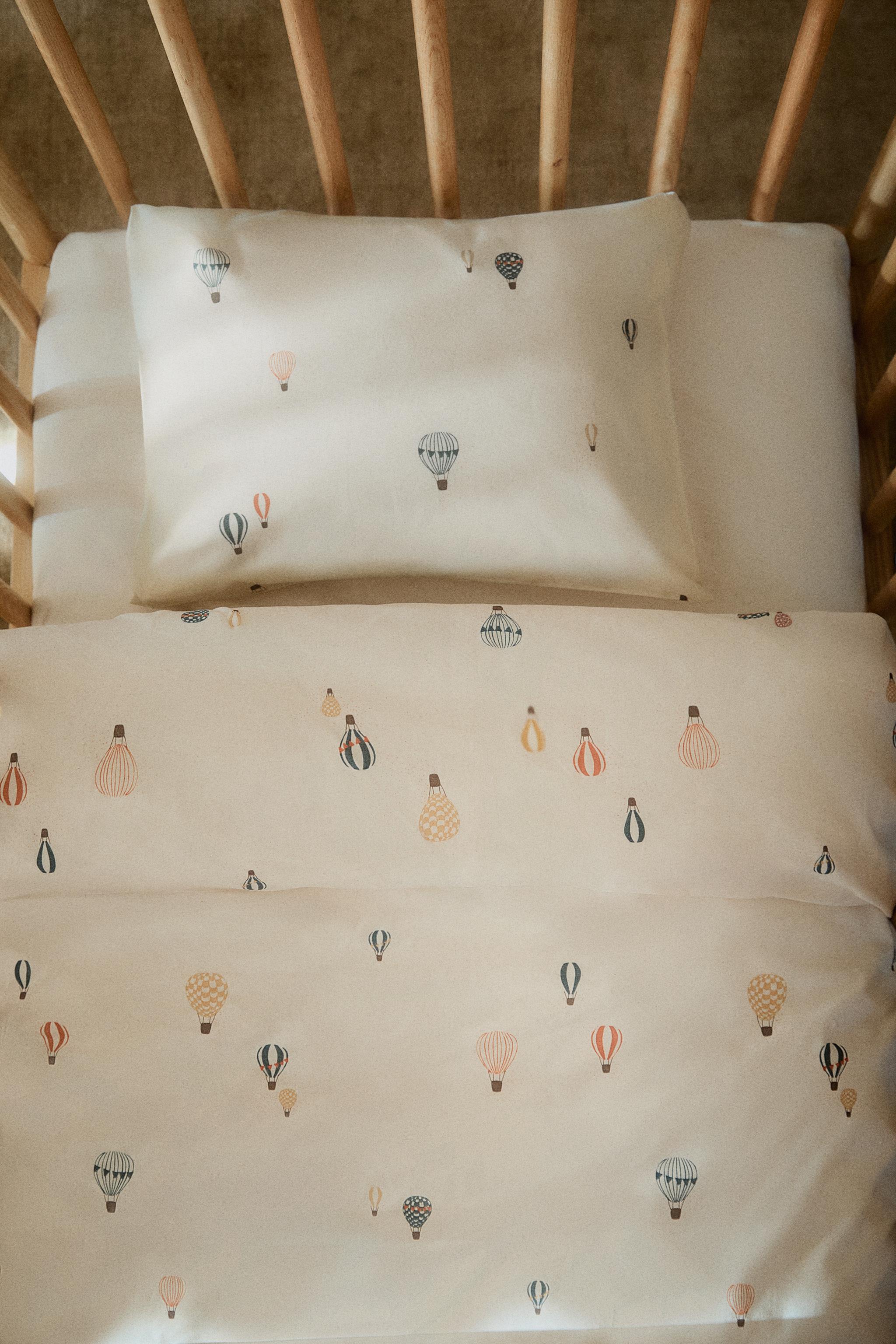 KIDS' HOT AIR BALLOON DUVET COVER